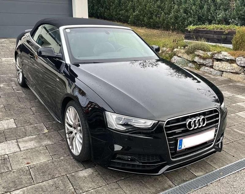 Schwarz Gebraucht 2016 Audi A5 Cabriolet Sport Cabrio | € 21.990 (Etwas zu teuer) - Bild 1/4