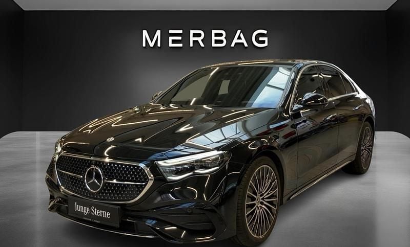 Gebraucht Mercedes E220 AMG line 197 PS (144 kW) 2023 Schwarz Limousine