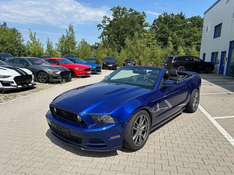 Gebraucht Ford Mustang GT Premium 421 PS (309 kW) 2013 Blau Cabrio