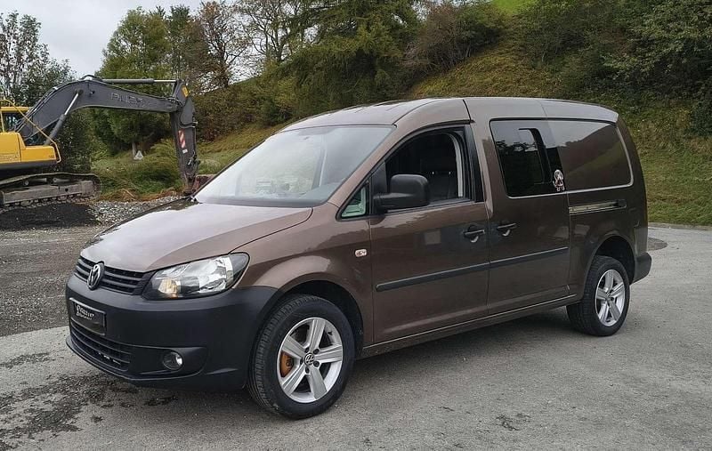 Gebraucht VW Caddy Maxi 110 PS (80 kW) 2011 Braun Van / Kleinbus