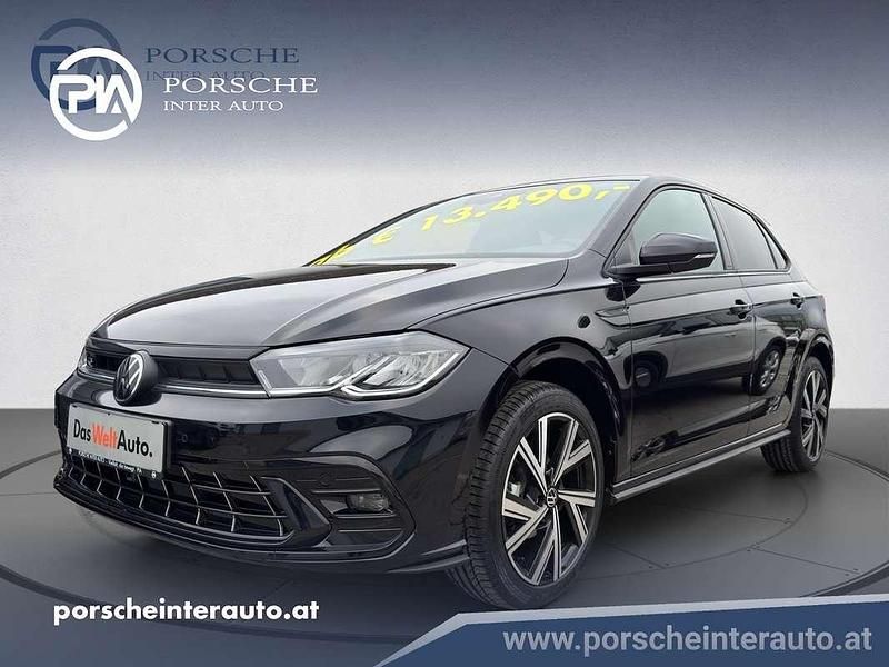 Schwarz metallicperleffektno Gebraucht 2025 VW Polo R-line Limousine | € 29.990 - Bild 1/4