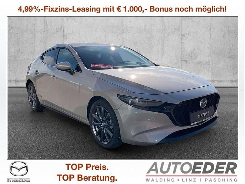 Silber Neu 2025 Mazda 3 Exclusive-Line Limousine | € 30.580 (Fairer Preis) - Bild 1/4