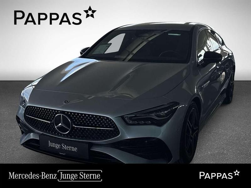 Hightechsilber metal Gebraucht 2024 Mercedes CLA200 Shooting Brake AMG line Kombi | € 40.790 (Teuer) - Bild 1/2