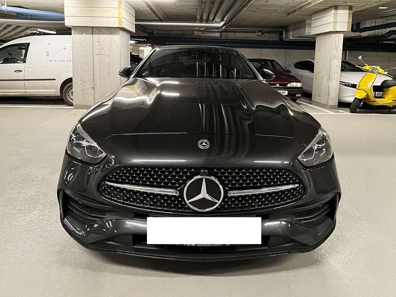 Gebraucht Mercedes C180 AMG line 170 PS (125 kW) 2022 Schwarz Limousine