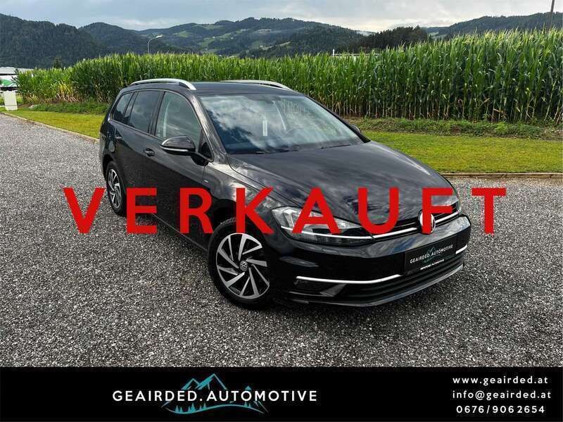 Gebraucht VW Golf VII Join 116 PS (85 kW) 2019 Schwarz Kombi