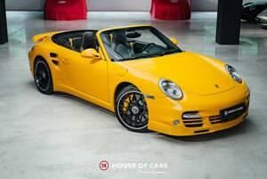 Gebraucht Porsche 911 Turbo S Cabriolet 530 PS (389 kW) 2011 Gelb Cabrio
