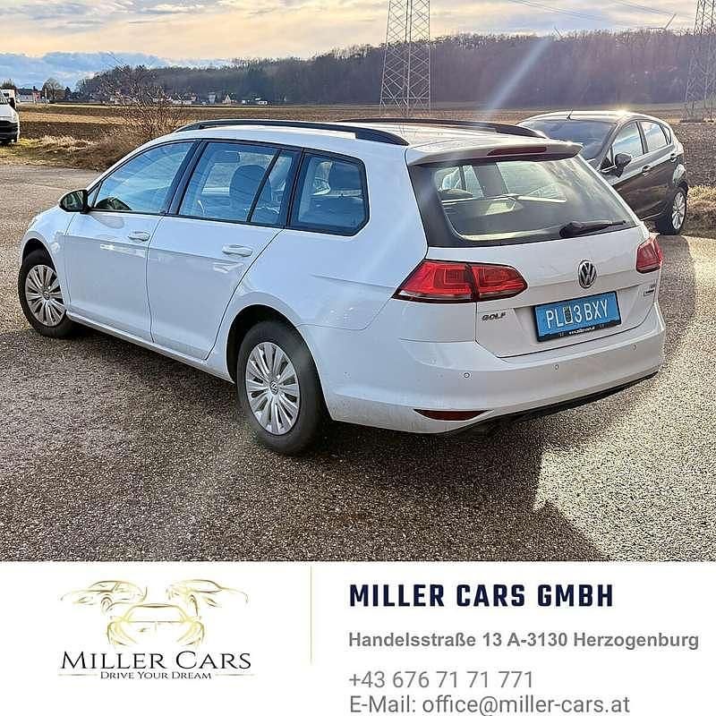 Gebraucht VW Golf VII Trendline 110 PS (80 kW) 2016 Weiß Kombi
