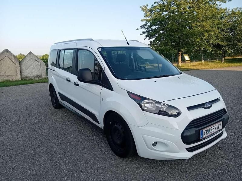 Gebraucht Ford Tourneo Connect Trend 101 PS (74 kW) 2018 Weiß Van / Kleinbus