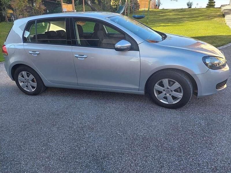 Gebraucht VW Golf VI Trendline 80 PS (58 kW) 2009 Silber Kleinwagen