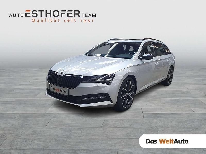 Gebraucht Skoda Superb SportLine 200 PS (147 kW) 2021 Silber Kombi