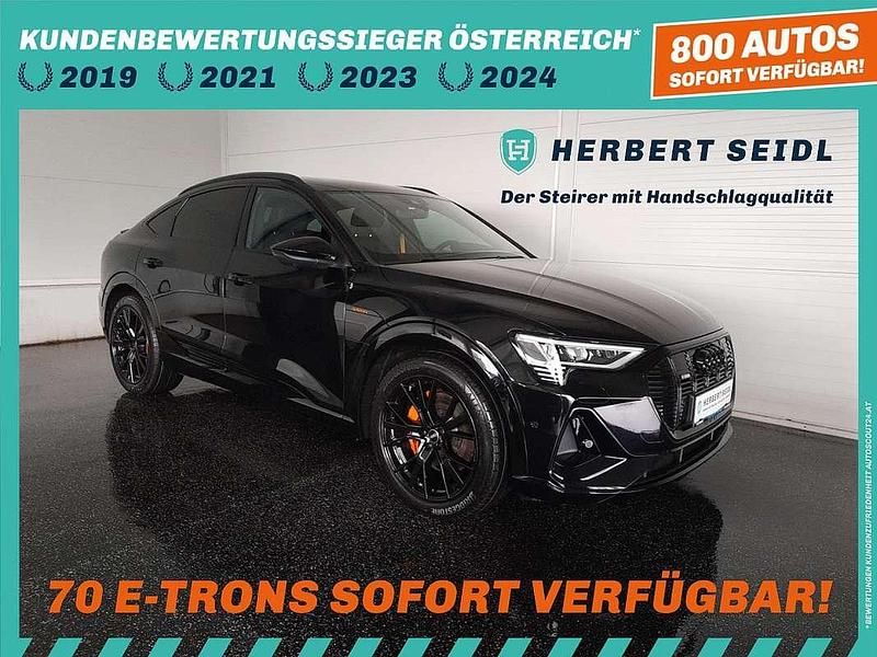 Schwarz Gebraucht 2022 Audi e-tron Black Edition SUV | € 48.480 (Fairer Preis) - Bild 1/4