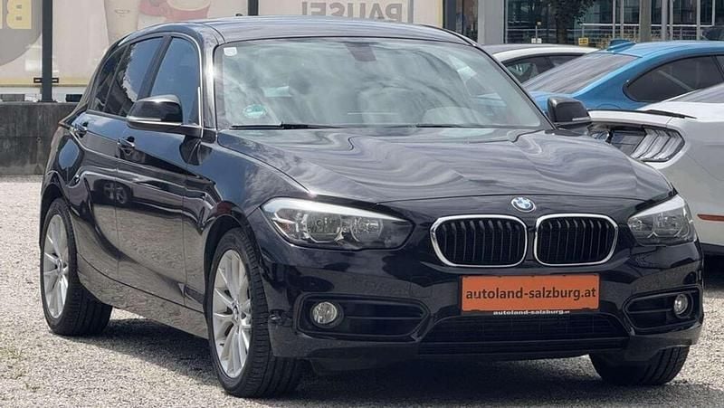 Schwarz Gebraucht 2017 BMW 118 Sport Line Kleinwagen | € 12.400 (Fairer Preis) - Bild 1/3