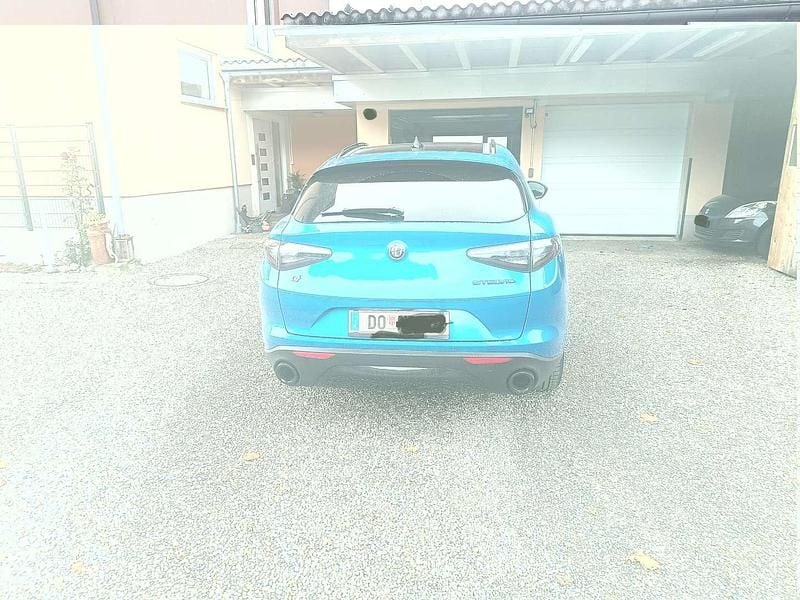 Gebraucht Alfa Romeo Stelvio Tech Edition 280 PS (205 kW) 2019 Blau SUV