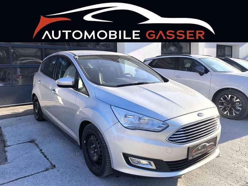 Gebraucht Ford C-MAX Titanium 95 PS (69 kW) 2016 Silber Van / Kleinbus