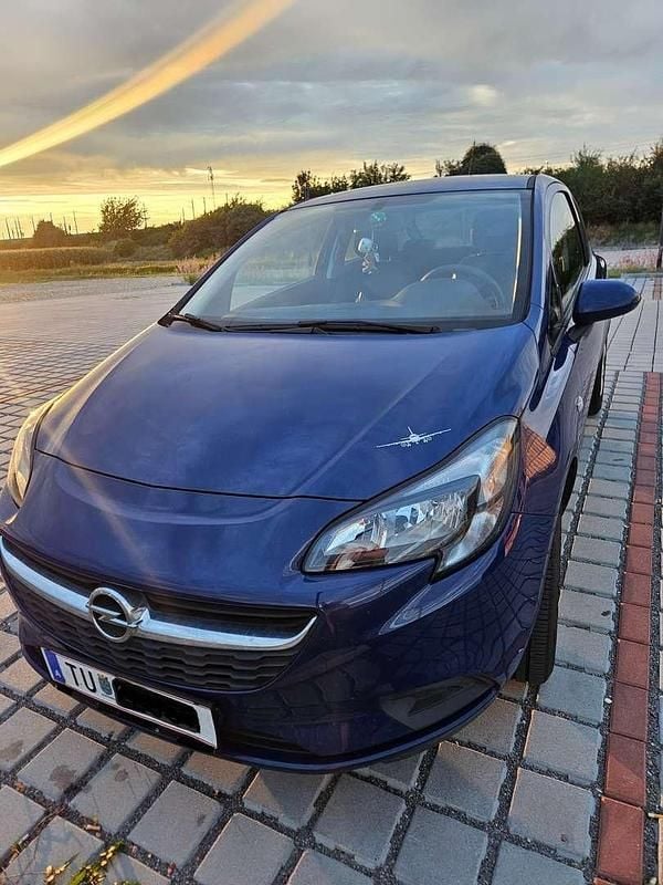 Gebraucht Opel Corsa Basis 75 PS (55 kW) 2018 Blau Kleinwagen