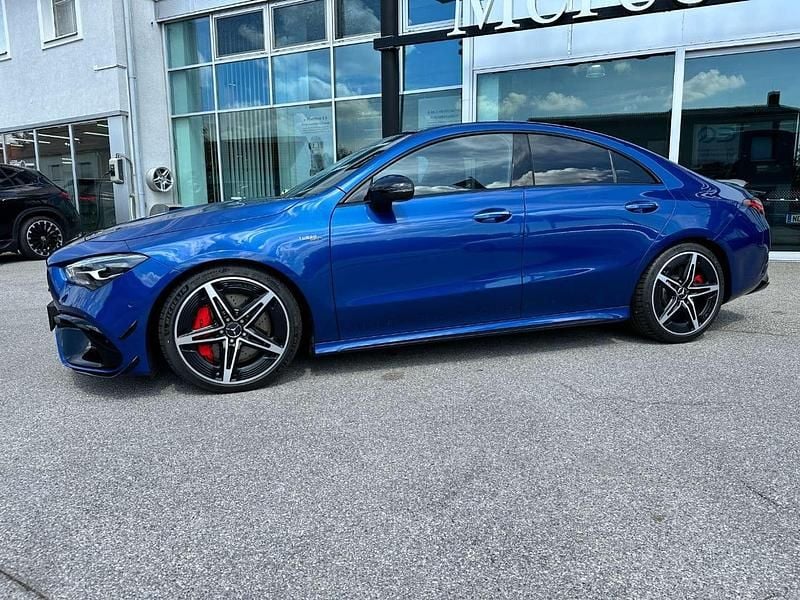 Gebraucht Mercedes CLA45 AMG AMG 421 PS (309 kW) 2023 Blau Coupé