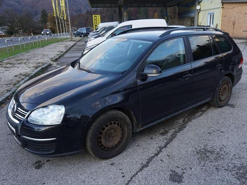Gebraucht VW Golf V Trendline 105 PS (77 kW) 2008 Schwarz Kombi
