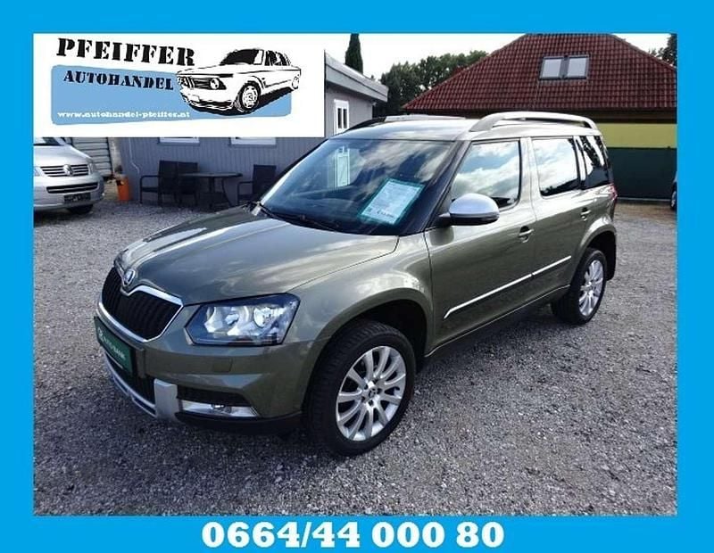 Grün Gebraucht 2016 Skoda Yeti Style SUV | € 13.990 (Teuer) - Bild 1/4