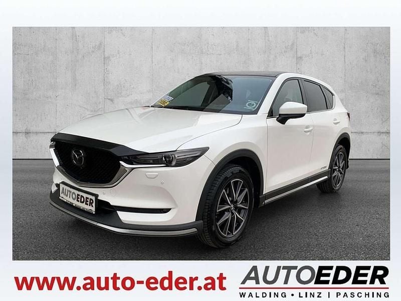 Gebraucht Mazda CX-5 184 PS (135 kW) 2018 Weiß SUV