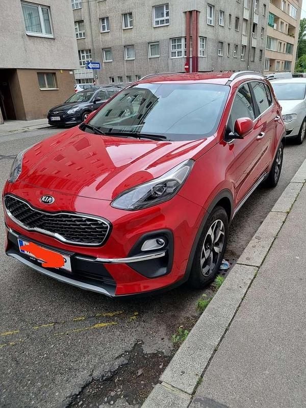 Gebraucht Kia Sportage Gold 136 PS (100 kW) 2021 Rot SUV