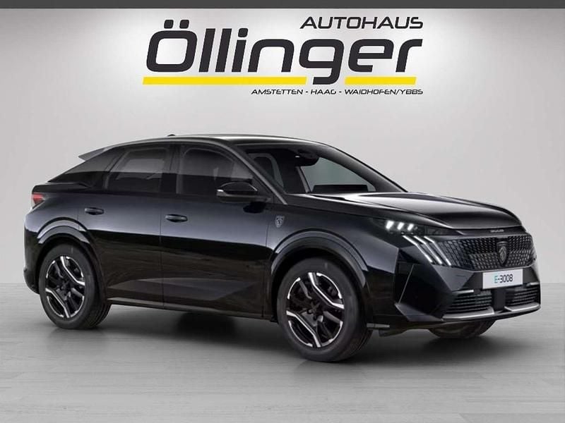 Gebraucht Peugeot e-3008 GT 156 kW (213 PS) 2025 Schwarz SUV