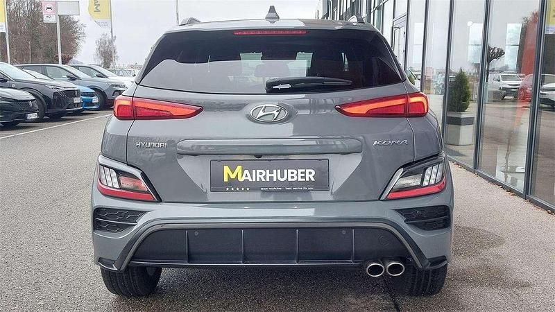 Gebraucht Hyundai Kona N Line 120 PS (88 kW) 2021 Galactic grau SUV