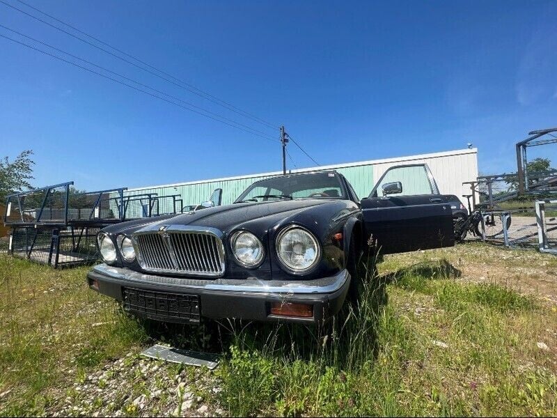 Gebraucht Jaguar XJ Sovereign 295 PS (216 kW) 1984 Dunkelblau Limousine