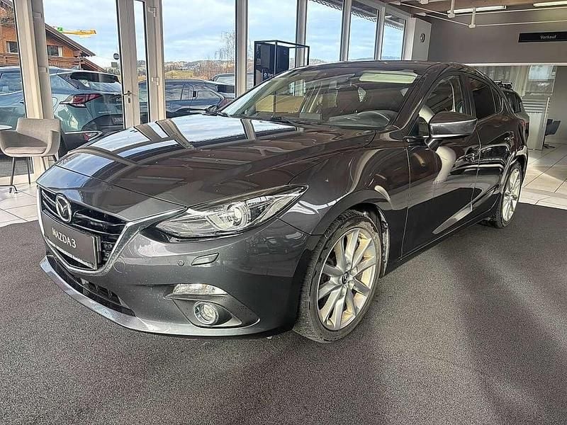 Gebraucht Mazda 3 Inclusive 150 PS (110 kW) 2016 Grau Kleinwagen