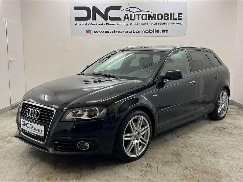 Schwarz Gebraucht 2010 Audi A3 S-Line Kleinwagen | € 9.700 (Teuer) - Bild 1/4