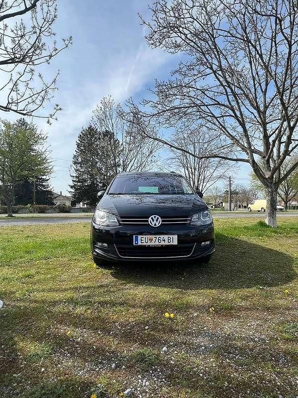 Gebraucht VW Sharan Business 150 PS (110 kW) 2015 Schwarz Van / Kleinbus