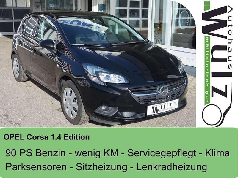 Gebraucht Opel Corsa Edition 90 PS (66 kW) 2018 Schwarz Kleinwagen