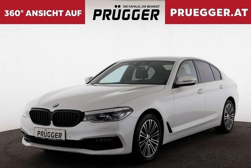 Gebraucht BMW 520 Sport Line 190 PS (139 kW) 2020 Weiß Limousine