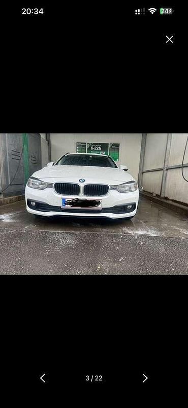 Gebraucht BMW 316 Advantage 116 PS (85 kW) 2014 Weiß Kombi