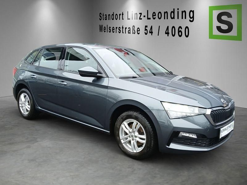 Gebraucht Skoda Scala Style 110 PS (80 kW) 2021 Grau Kleinwagen