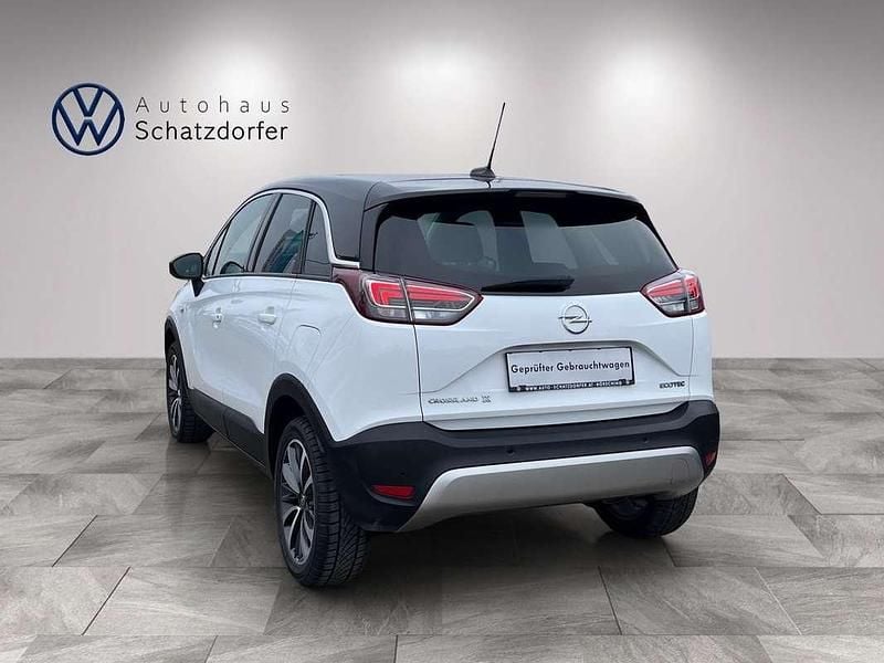 Gebraucht Opel Crossland X Innovation 110 PS (80 kW) 2018 Weiss metallic SUV