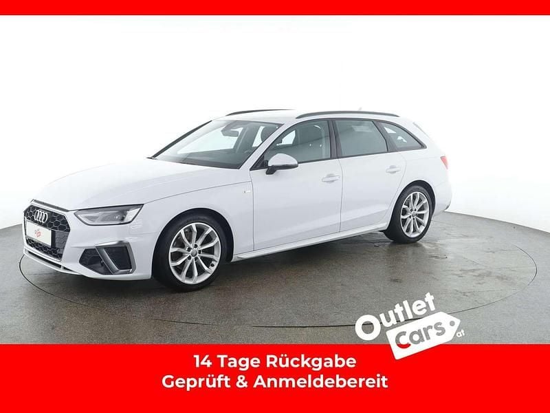 Weiß Gebraucht 2020 Audi A4 S-Line Kombi | € 31.590 (Guter Preis) - Bild 1/4