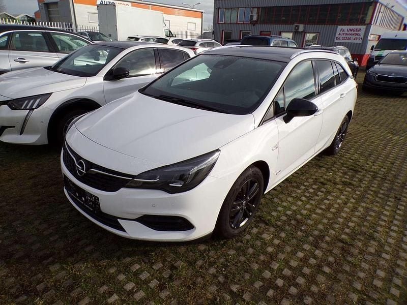Weiß Gebraucht 2021 Opel Astra Design Edition Kombi | € 9.950 (Superpreis) - Bild 1/4