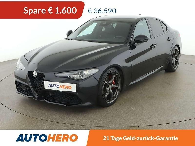 Schwarz Gebraucht 2022 Alfa Romeo Giulia Veloce Limousine | € 34.990 (Etwas zu teuer) - Bild 1/3