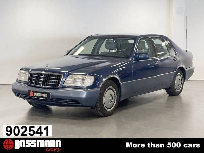 Blau Gebraucht 1991 Mercedes 300 SE Limousine | € 10.900 - Bild 1/4