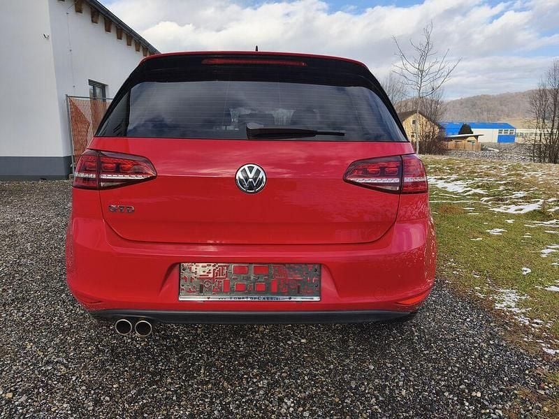 Gebraucht VW Golf VII GTD 184 PS (135 kW) 2016 Rot Limousine