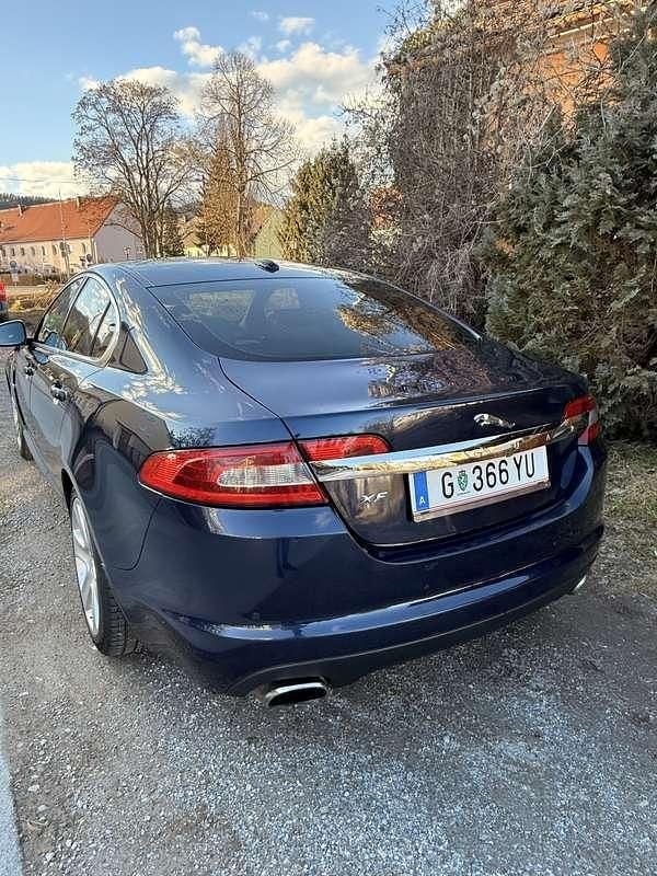 Gebraucht Jaguar XF Premium Luxury 241 PS (177 kW) 2009 Blau Limousine