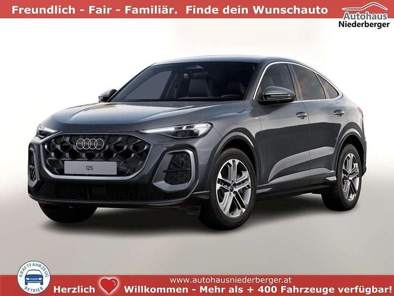 Grau Neu 2025 Audi Q5 Sportback S-Line SUV | € 75.926 (Guter Preis) - Bild 1/4