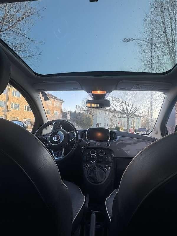 Gebraucht Fiat 500 Lounge 69 PS (50 kW) 2017 Grau Kleinwagen