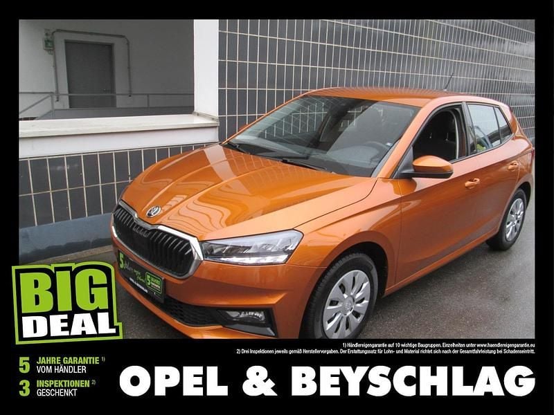 Orange Gebraucht 2025 Skoda Fabia Selection Kleinwagen | € 19.890 (Superpreis) - Bild 1/4