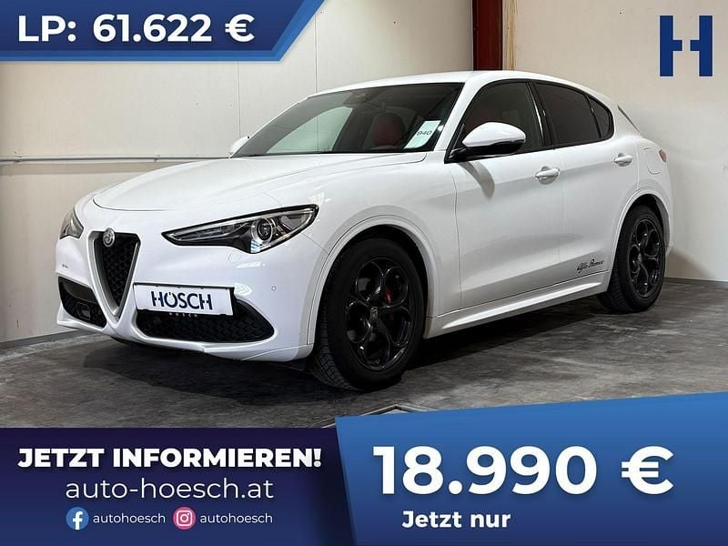 Gebraucht Alfa Romeo Stelvio Super 209 PS (153 kW) 2018 Weiß SUV