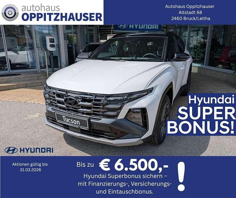 Neu Hyundai Tucson 160 PS (117 kW) 2025 Weiß SUV