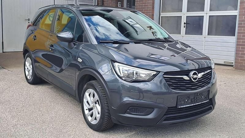Gebraucht Opel Crossland X Edition 110 PS (80 kW) 2018 Grau SUV