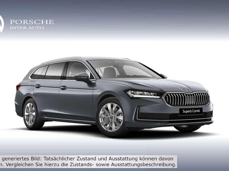 Mittelgrau metallic Gebraucht 2025 Skoda Superb Selection Kombi | € 45.890 - Bild 1/4