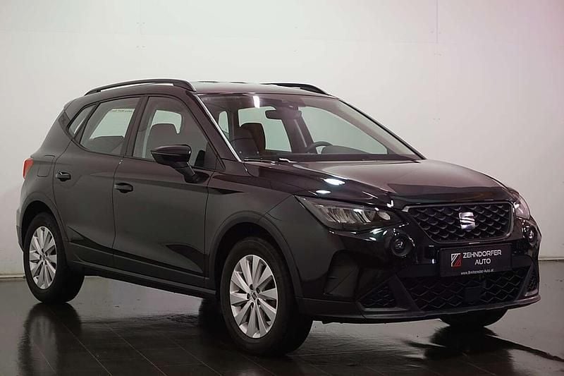 Gebraucht Seat Arona Reference 95 PS (69 kW) 2023 Schwarz SUV