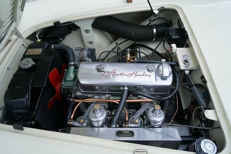 Gebraucht Austin Healey 100 90 PS (66 kW) 1955 Weiß Cabrio